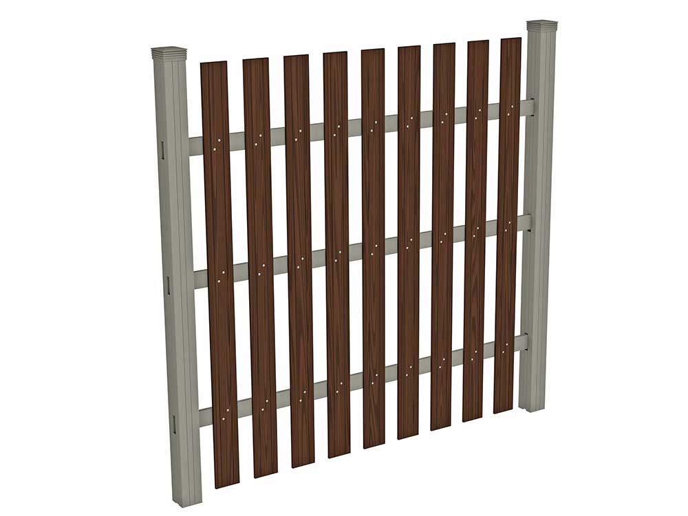 Вертикальный штакетник