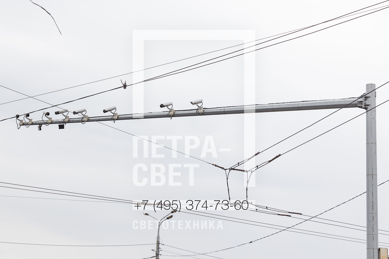 Функциональное назначение опоры ТФГ - прокладка сетей питания электротранспорта