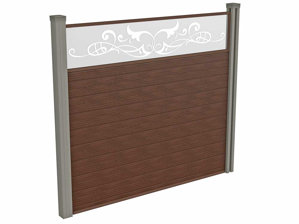 Шумоизолирующий забор со стеклом