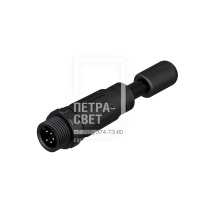 Аксессуар. Заглушка для разъема DMX M12 с терминатором