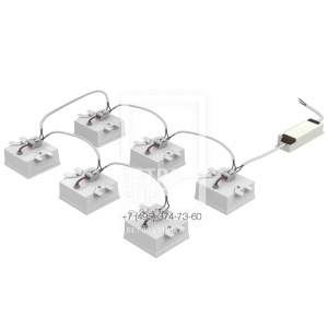 Грильято Мозаик 40 х6 IP40 CRI90 3000К Опал фото 2