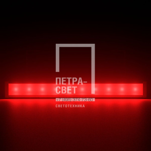 Барокко 8 500мм Красный Матовое закаленное стекло фото 3