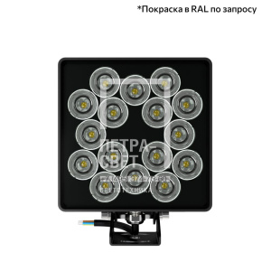 Акцент Куб 30 CRI80 5000К 10х65° Поворотный кронштейн фото 3