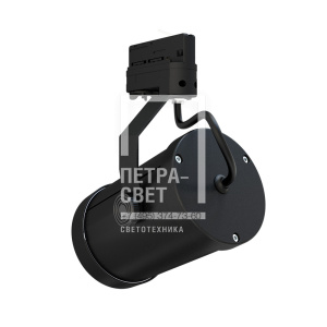 Акцент 8 CRI80 5000К 25° RAL9005 Муар Трековый шинопровод фото 3