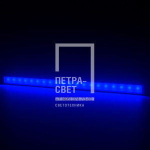 Барокко 20 1000мм Синий Матовое закаленное стекло фото 6