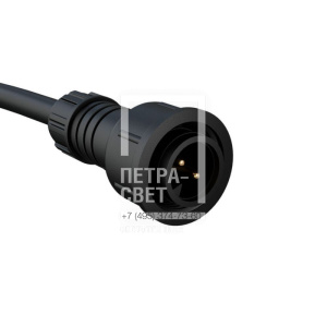 Аксессуар. Удлинитель с разъемами питания М12, 12-48В, 3м фото 2