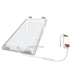 Офис Комфорт 10 IP40 CRI90 4000К Опал 600х300х35мм Clip-In фото 3