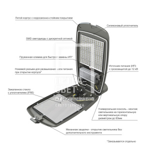 Гроза 40 M CRI70 3000К 140х50° фото 1