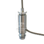 Аксессуар. Элегант. Комплект крепежа для подвеса светильника с регулировкой (трос 1 м, 2 точки подвеса)