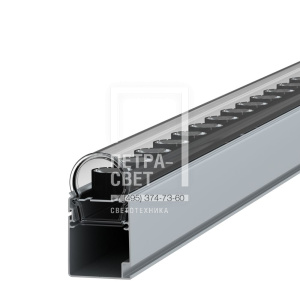 Модерн v2.0 3 Оптик 250мм (12Вт/м) 48В DC CRI80 4000К 15х60° (Профиль, транзитное штепсельное соединение) фото 2