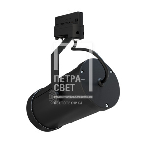 Акцент 24 CRI80 5000К 15° RAL9005 Муар Трековый шинопровод фото 3