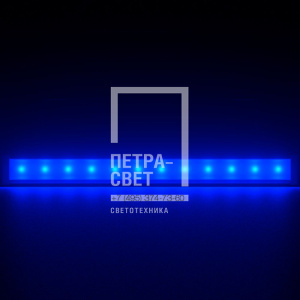 Барокко 24 600мм Синий Матовое закаленное стекло фото 3