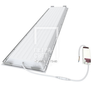 Офис Комфорт 40 IP40 CRI90 5000К Опал 1200х300х35мм Clip-In фото 3