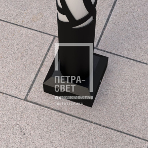 Аксессуар. Декоративный цоколь. Толл (Фланец закладной в грунт)