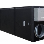 i-vent-500 E приточная установка с высокой фильтрацией воздуха с электрическим нагревателем