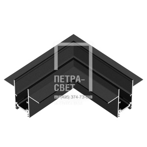 Угловой соединитель для магнитного шинопровода LX20-D-L горизонтальный