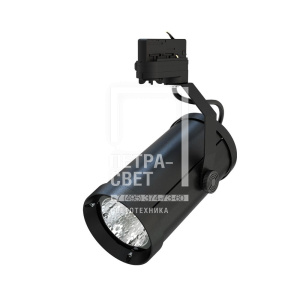 Акцент 10 Р CRI80 4000К 40° RAL9005 Муар Трековый шинопровод