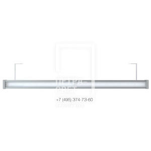 Барокко 15 1000мм Красный Матовое закаленное стекло фото 2