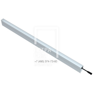 Модерн v2.0 3 1000мм (3Вт/м) 48В DC CRI80 4000К Опал (Профиль, козырек, транзитное штепсельное соединение) фото 1