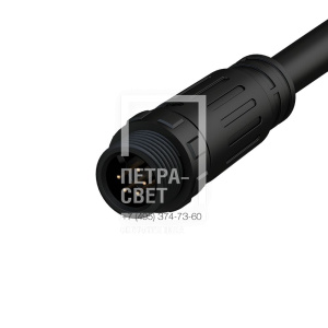 Аксессуар. Удлинитель с разъемом DMX M12, 3м фото 1