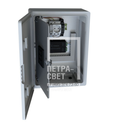 Оборудование СУО. Шкаф с автономным контроллером управления освещением Integra PLBUS IP65