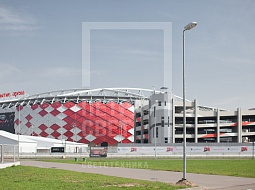 Освещение тротуара опорами ОГКф-4 на прилегающей территории стадиона Открытие Арена г.Москва