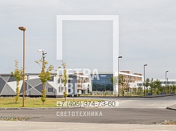 Опоры НФ высотой 6м с закладной деталью ЗФ-20/4/К180-1,0-б установлены в новом городе Иннополис , республика Татарстан.