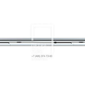 Модерн v2.0 0,5 180мм (3Вт/м) 48В DC CRI80 4000К Опал (Профиль, козырек, транзитное штепсельное соединение) фото 2