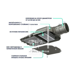 Гроза 50 XS Лайт Экстра CRI70 3000К 155х70° фото 2