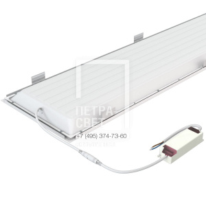 Офис Комфорт 18 IP40 CRI80 4000К Опал 1200х300х35мм Clip-In фото 4