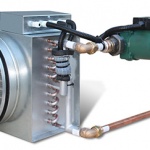 Водяной нагреватель 250D, 9 кВт со смесительным узлом 1/2"