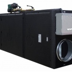 i-vent-1000 W приточная установка с высокой фильтрацией воздуха с водяным нагревателем