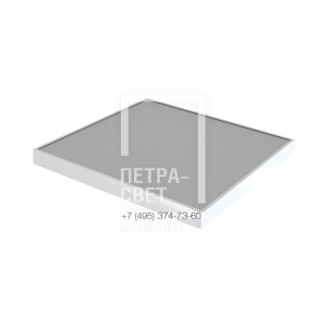 Офис 25 Эко IP30 CRI80 3000К Опал 595х595х50мм