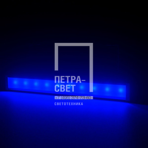 Барокко 10 500мм Синий Матовое закаленное стекло фото 6