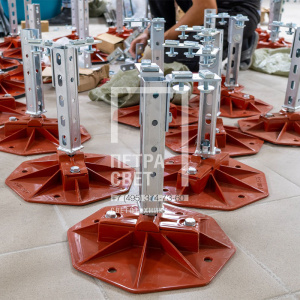 Кровельная поворотная опора HILST PLATFORM MV с корректором угла наклона фото 30