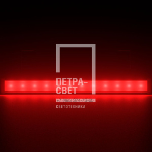 Барокко 18 600мм Красный Матовое закаленное стекло фото 3