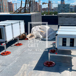 Кровельная поворотная опора HILST PLATFORM MV с корректором угла наклона фото 17