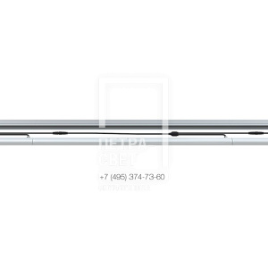 Модерн v2.0 6 675мм (9Вт/м) 48В DC CRI80 3000К Опал (Профиль, козырек, транзитное штепсельное соединение) фото 3