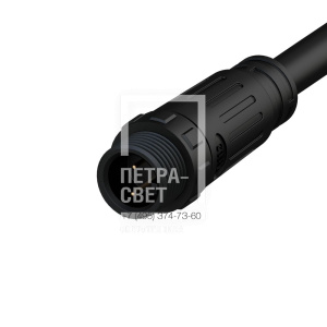 Аксессуар. Удлинитель с разъемами питания М12, 12-48В, 1м фото 1