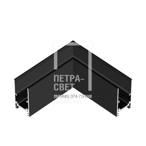 Угловой соединитель для магнитного шинопровода LX20-C-L горизонтальный