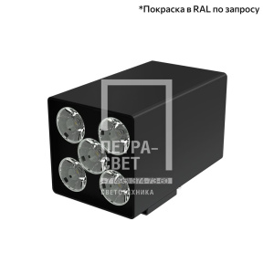 Акцент Куб 20 Дуо CRI80 3000К 5° Поворотный кронштейн фото 2