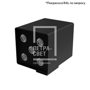 Акцент Куб 10 CRI80 4000К 10х65° Поворотный кронштейн фото 2