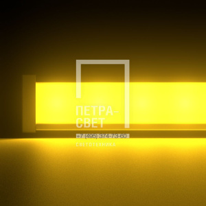 Барокко 12 600мм Янтарный Матовое закаленное стекло фото 1