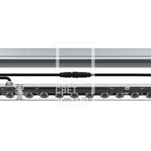 Модерн v2.0 6 Оптик 500мм (12Вт/м) 48В DC CRI80 4000К 25° (Профиль, транзитное штепсельное соединение) фото 3