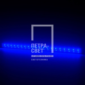 Барокко 40 1000мм Синий Закаленное стекло фото 6