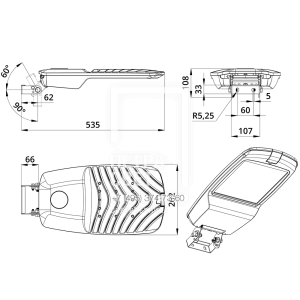 Опция. Гроза M, Mv2.0, Lv2.0, Sv2.0. Крепление на кронштейн фото 3