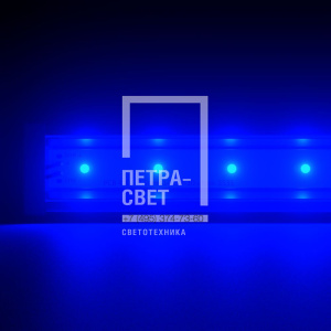 Барокко 20 1000мм Синий Закаленное стекло фото 1