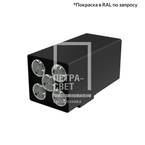 Акцент Куб 30 Дуо CRI80 5000К 5° Поворотный кронштейн фото 2