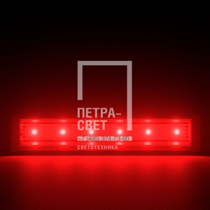 Барокко 9 300мм Красный Прозрачный фото 3