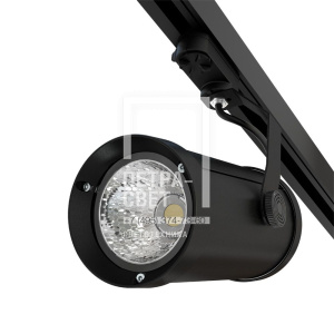 Акцент 20 Р CRI80 4000К 15° RAL9005 Муар Трековый шинопровод фото 2